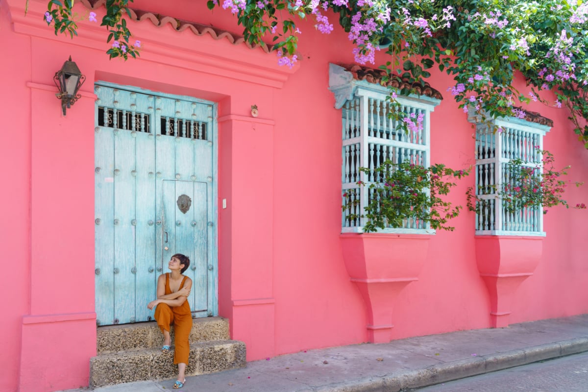 Woman in Cartagena